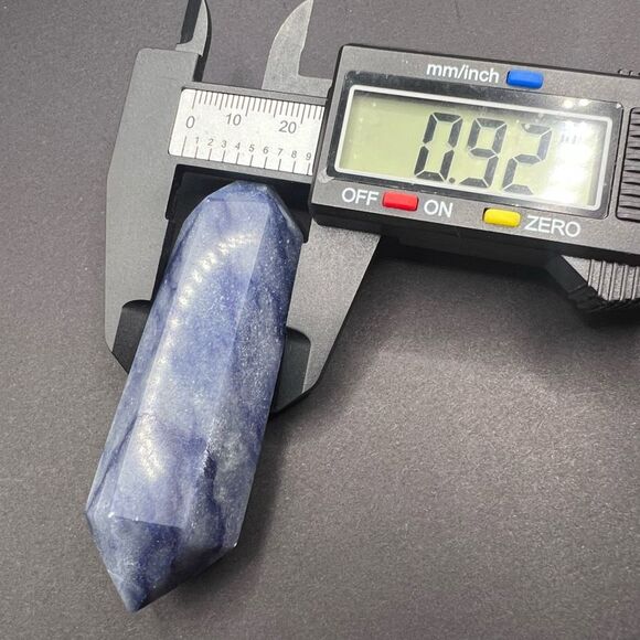 Blue Aventurine Double Terminated‎ Meditation  Wand (3) - Picture 8 of 9